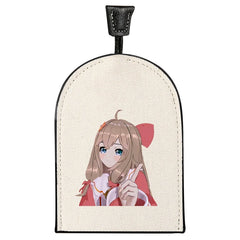 Asoul Jiaran 3D Print Car Key Bag Wallet Anime Cartoon Pull Key Case