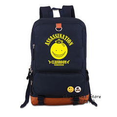 Assassination Classroom Korosensei Women Backpack Canvas School Bags Laptop