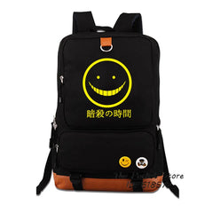 Assassination Classroom Korosensei Women Backpack Canvas School Bags Laptop