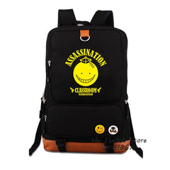 Assassination Classroom Korosensei Women Backpack Canvas School Bags Laptop