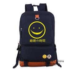 Assassination Classroom Korosensei Women Backpack Canvas School Bags Laptop