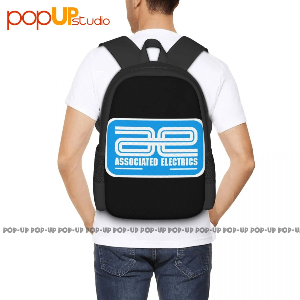 AE Large Capacity School Beach Bag Eco Friendly Backpack
