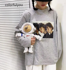 Astronaut Bear Shoulder Bag Crossbody Purse Girls Clutch Bags