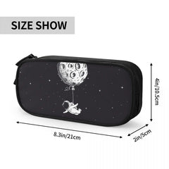 Astronaut Print Pencil Case Kids Boy's Pen Bag