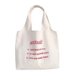Women Canvas Tote Shopper Bags Casual Shoulder Bag Eco Reusable Shopping