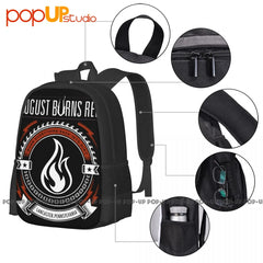 August Burns Red Metal Rock Band Backpack Large Capacity Bookbag