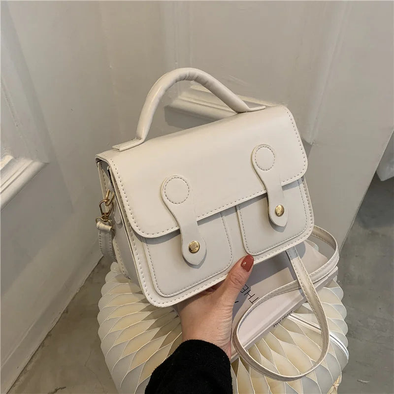 Waterproof Messenger Bag Ladies Pu Bag Crossbody Bag