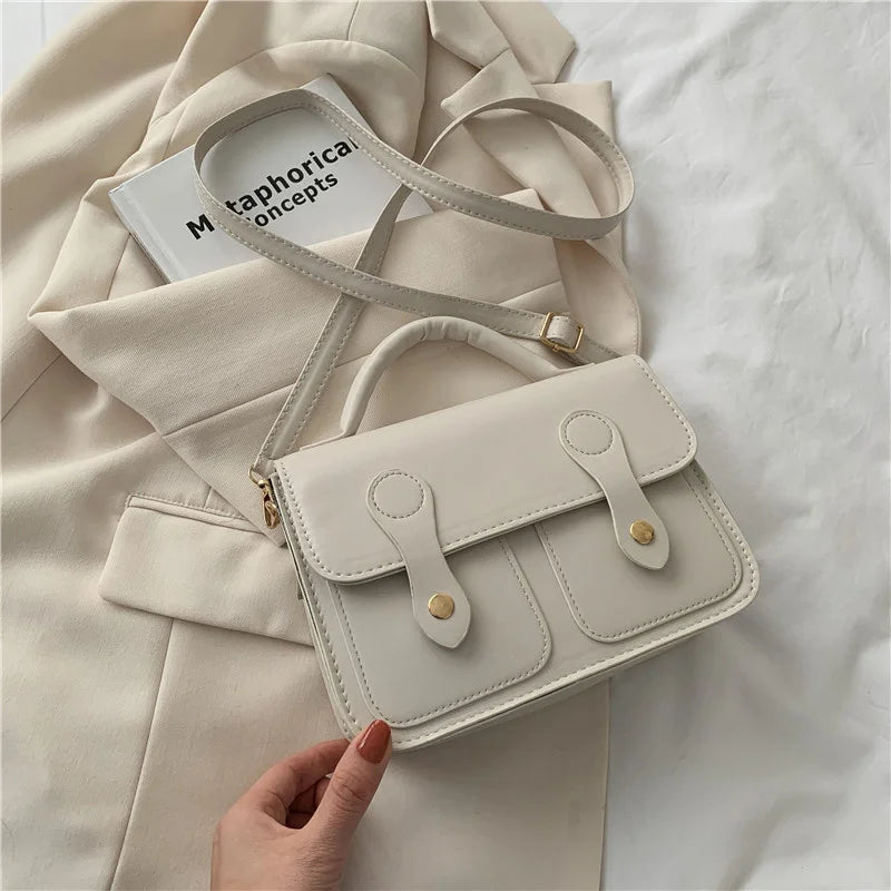 Waterproof Messenger Bag Ladies Pu Bag Crossbody Bag
