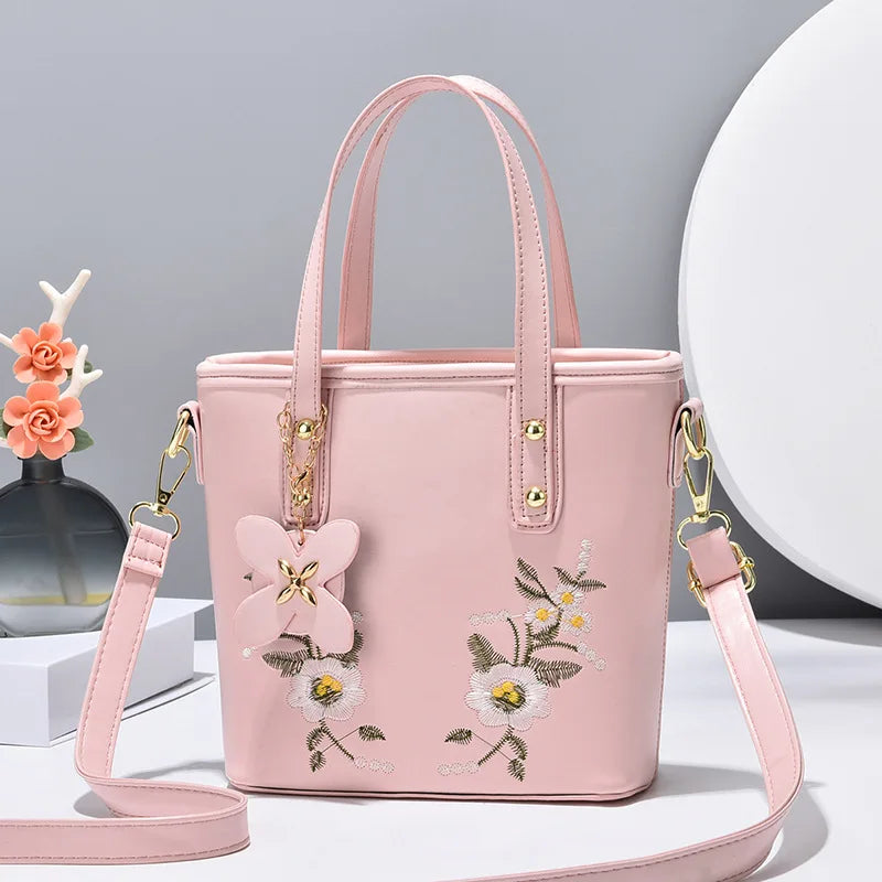Autumn Embroidery Shoulder Bag Women Messenger Bag