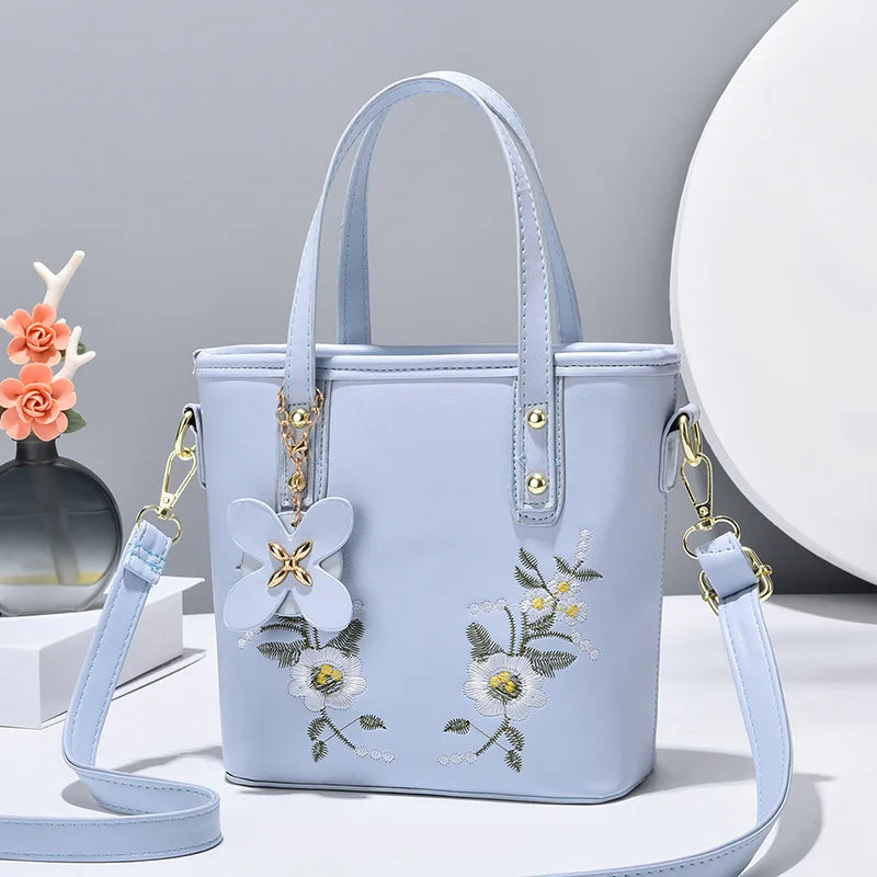 Autumn Embroidery Shoulder Bag Women Messenger Bag