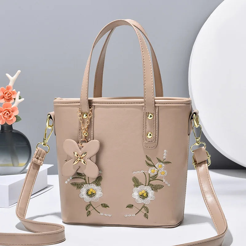 Autumn Embroidery Shoulder Bag Women Messenger Bag