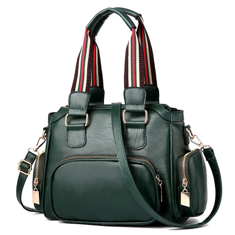 Autumn Leisure One-shoulder Handbag Women Large-capacity European and American L