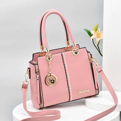 Autumn Pu Women's Bag One Shoulder Messenger Bag Large Capacity High Handbag