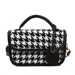 Autumn Printed Canvas Tote Bag Messenger Shoulder Square Bag