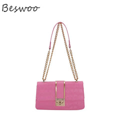 Autumn Stone Prints Women's Bag Chain Square Handbags Messenger Bags