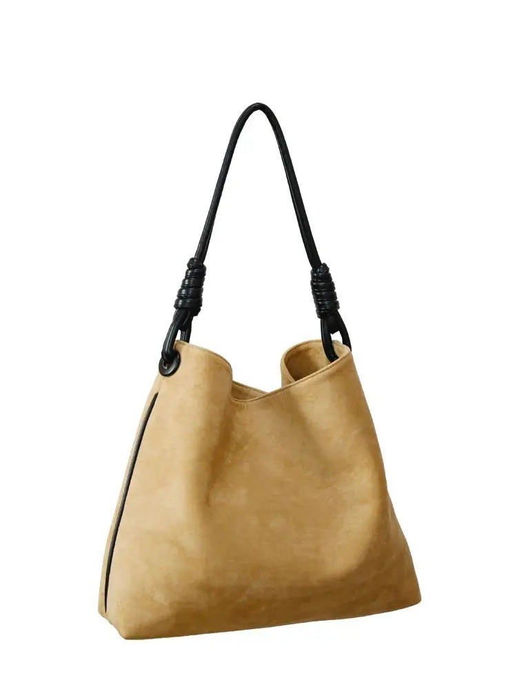 Autumn Vintage Shoulder Bags Women Underarm Handbags Large Capacity Crossbody