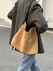 Autumn Vintage Shoulder Bags Women Underarm Handbags Large Capacity Crossbody