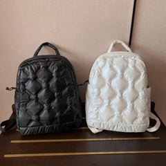 Autumn Winter Cotton Backpack Large Capacity School Bags