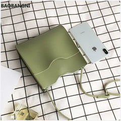 Autumn Winter Wild Women Bag Crossbody Casual Small Square Bag Bucket Bag