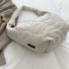Autumn Winter Shopper Bag Dumplings Cotton Padded Crossbody Bags