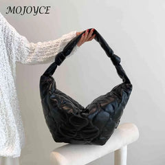 Autumn Winter Dumplings Shoulder Bag for Women Girl