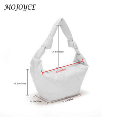 Autumn Winter Dumplings Shoulder Bag for Women Girl