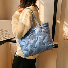 Large Capacity Autumn Winter Tote Handbag for Women