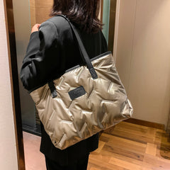 Large Capacity Autumn Winter Tote Handbag for Women