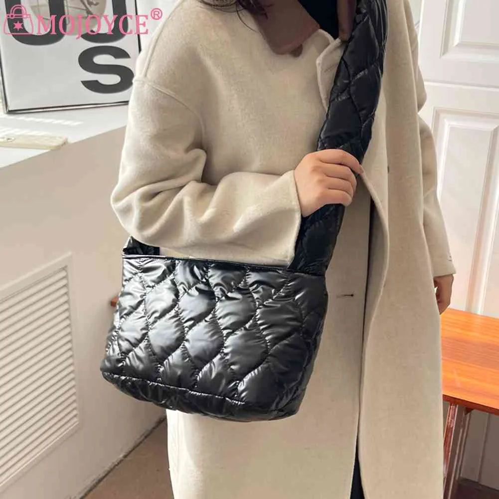 Autumn Winter Women Crossbody Bag Quilted Rhombic Lattice