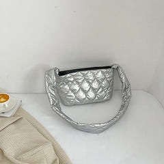 Autumn Winter Women Crossbody Bag Quilted Rhombic Lattice