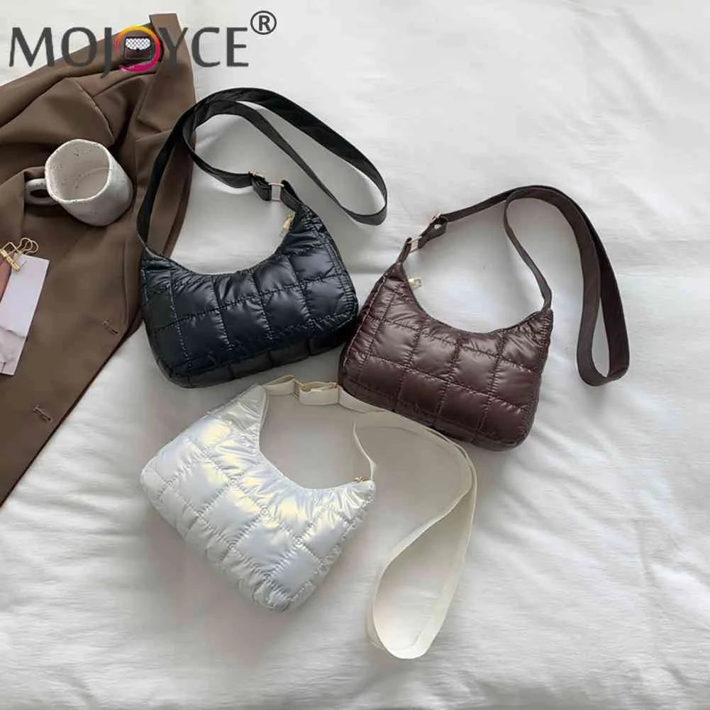 Women Shoulder Bag Quilted Commute Bags Casual Diamonds Small Round Purse