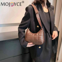 Women Shoulder Bag Quilted Commute Bags Casual Diamonds Small Round Purse