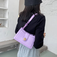 Autumn Women's Chain Shoulder Bag Crossbody Armpit Handbag