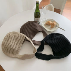 Hand Knitted Ethnic Bucket Bag for Women