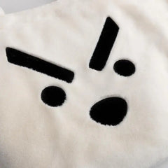 Plush Angry Rabbit Large Capacity Tote Bag Women Handbags