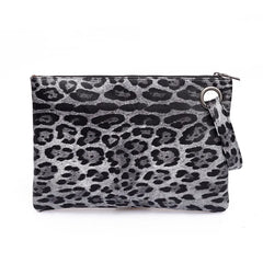 Leopard Retro Hand Bag Women's Autumn-Winter Ins Hot Hong Kong Style