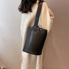 Women's Autumn/Winter Bucket Bag Shoulder Bag