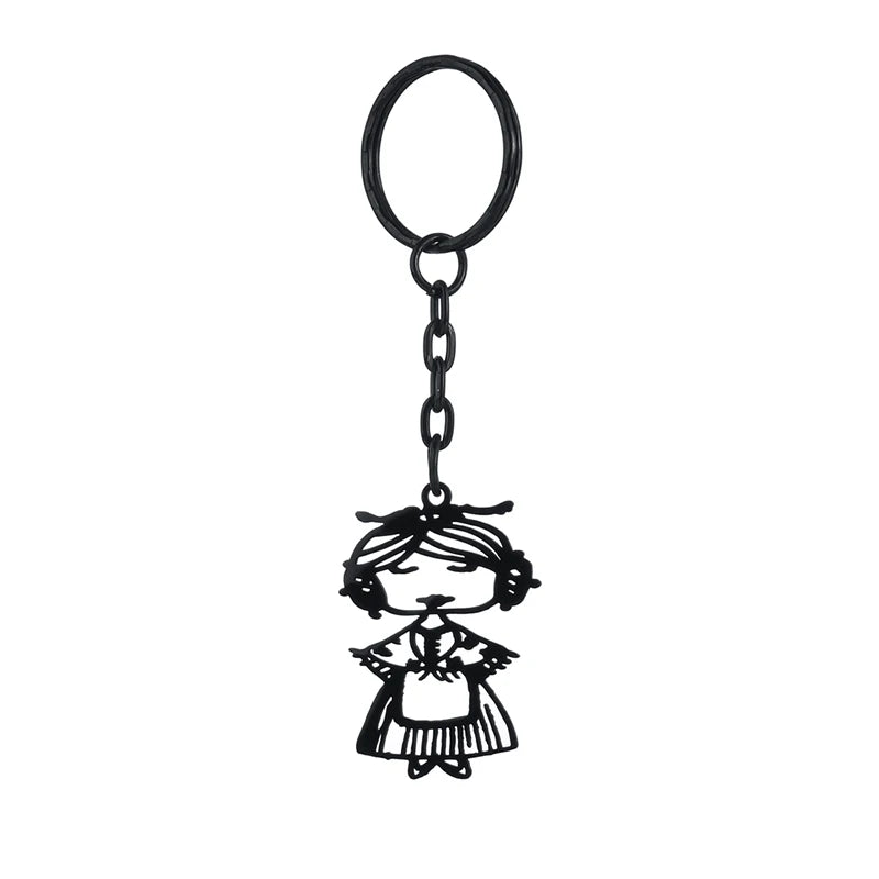 Personalized Couple Keychains Stainless Steel
