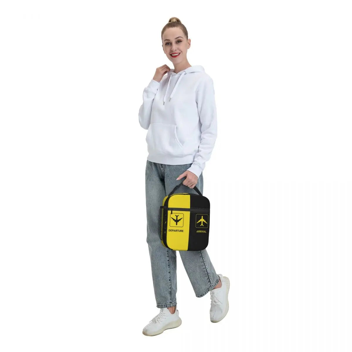 Aviation Arrival Departure Lunch Box Leakproof Thermal Insulated Bag