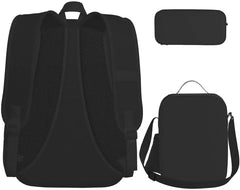 Avocado Exercise School Backpack Pencil Case Lunch Bag Set