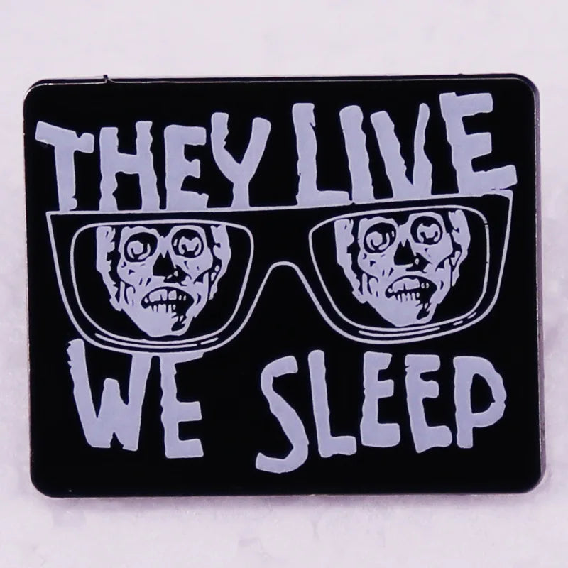 Halloween Horror Movie Enamel Pin for Backpacks Badges