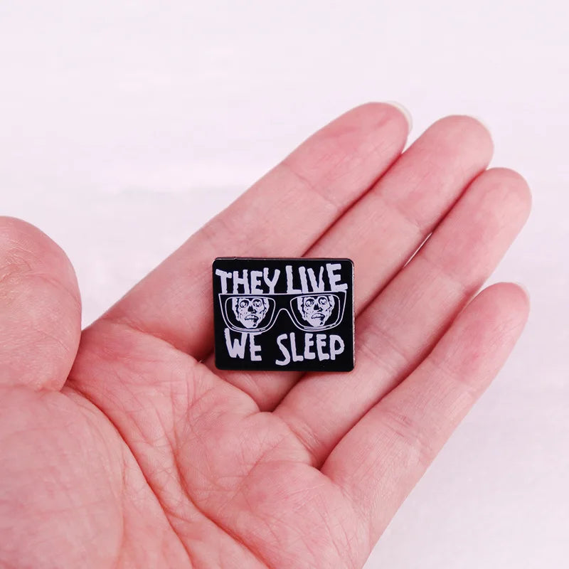Halloween Horror Movie Enamel Pin for Backpacks Badges