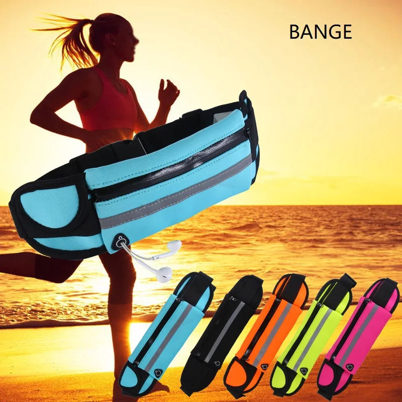 2pc Waist Bag Belt Bag Casual Movement Bags Packs Waterproof Breathable