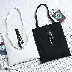 Canvas Shoulder Bags Bucket School Shopping Bags Beach Bag Heuptasje Sacoche Fem