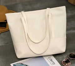 Women Oxford Cloth Casual Tote Portable Shopping Bag Shoulder Bags