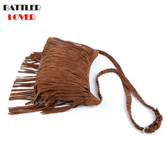 Tassel Handbag Shoulder Bags Womens Crossbody Bag