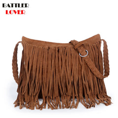 Tassel Handbag Shoulder Bags Womens Crossbody Bag