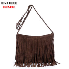 Tassel Handbag Shoulder Bags Womens Crossbody Bag