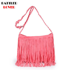 Tassel Handbag Shoulder Bags Womens Crossbody Bag