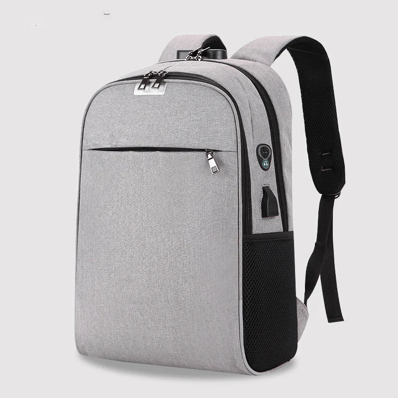 BENVICHE USB Charging Laptop Backpack 15.6 inch Anti Theft College Travel Bag